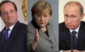 Putin, Merkel, Hollande Discussed the Situation in Ukraine