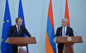 Туск: "Армения является важным партнером для ЕС в данном регионе"