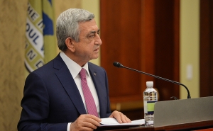 Serzh Sargsyan: Nagorno Karabakh Republic has not been Forgotten in Its Efforts to Build Independent and Democratic State