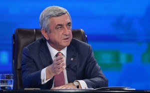 President Sargsyan: We Need Opposition as a Balancing Power