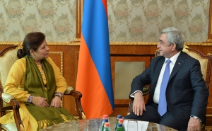 Президент Армении принял заместителя генсека ООН