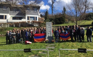 Armenians and  Norwegians Commemorate the Memory of the Genocide Victims