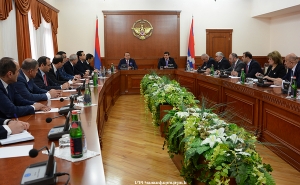 Հայկական երկու հանրապետությունների կառավարությունների անդամներ քննարկել են համագործակցության մի շարք հարցեր