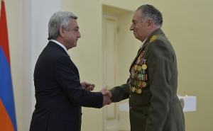 В резиденции президента Армении состоялась церемония награждения (фото)