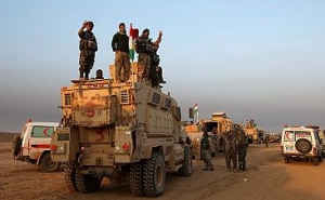 Iraqi Kurdish Peshmerga Forces Continue Their Advances on the Outskirts of Mosul
