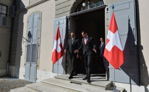 Алиев покинул резиденцию штаб-квартиры ООН в Женеве