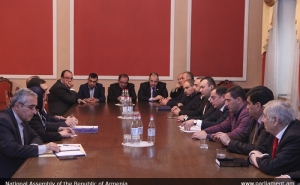 ՀՀ ԱԺ Հայաստան-Իրան բարեկամական խմբի անդամները հանդիպել են Հայաստանում ԻԻՀ դեսպանի հետ