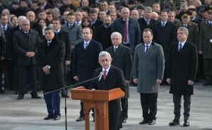 Серж Саргсян: Вооруженные силы Республики Армения - щит нашей страны, наша гордость