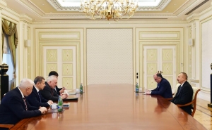Aliyev Received OSCE MG Co-Chairs