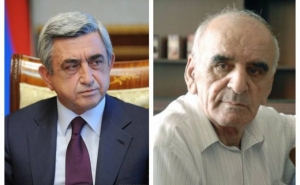Президент Армении Серж Саргсян поздравил кинорежиссера Артавазда Пелешяна с 80-летним юбилеем