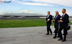 FM of Luxembourg Visited Armenian Genocide Memorial