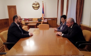 Բակո Սահակյանն ընդունել է ՀՀ կրթության և գիտության նախարարի պաշտոնակատարին 