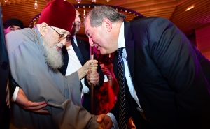 Վրաստանի կաթողիկոսն օրհնել է ՀՀ նախագահ Արմեն Սարգսյանին