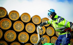 В Швеции началось строительство газопровода "Северный поток - 2"