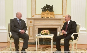 Лукашенко на переговорах с Путиным: многие проблемы надо решать на перспективу 