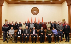 Bako Sahakyan Received a Group of the Artsakh Movement Activists