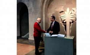 Minister of Defense of Cyprus Visited the Armenian Genocide Memorial and Museum