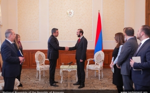 Армения не могла остаться безразличной к сегодняшним реалиям Сирии: Арарат Мирзоян принял посла Сирии в Армении