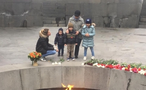 "Урок патриотизма" для внуков президента Армении