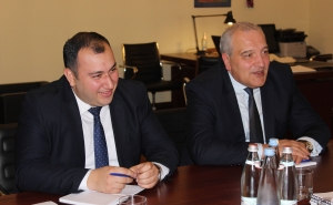 Դեսպան Սադոյանը հանդիպում է ունեցել Վրաստանի խորհրդարանի փոխնախագահի հետ