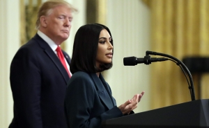 At White House, Kardashian Promotes Prisoner Reentry Effort