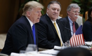 Trump Considers double-Tapping Pompeo for National Security Adviser