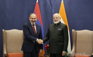 Премьер-министр Армении в Нью-Йорке встретился с премьер-министром Индии