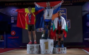 European Championship: Monte Mkhitaryan Wins Small Gold Medal
