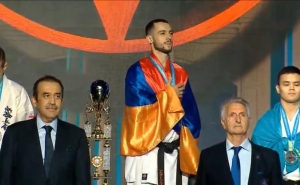 Artsakh Athlete Artur Arushanyan Became Three-Time World Champion