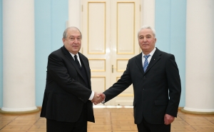 Արմեն Սարգսյանին հավատարմագրերն է հանձնել Հայաստանում Ուկրաինայի նորանշանակ դեսպանը