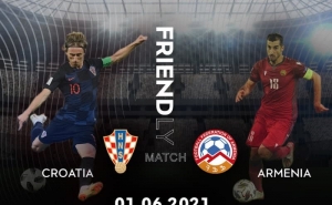 Armenia to Face Croatia in a Friendly Match
