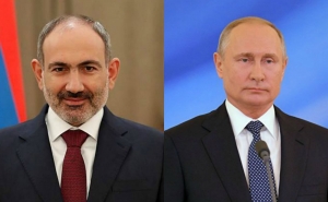 Nikol Pashinyan And Vladimir Putin Held a Telephone Conversation