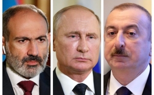 Путин провел телефонные разговоры с Пашиняном и Алиевым 

