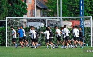 Национальная сборная Армении провела первую тренировку в Хорватии
