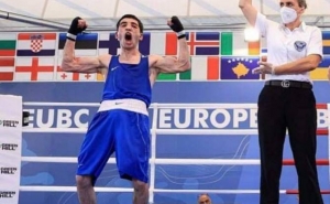 Артур Базеян стал чемпионом Европы по боксу

