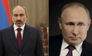 Nikol Pashinyan Holds Phone Talk with Vladimir Putin
