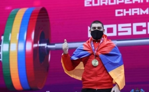 Armenian Weightlifter Karen Avagyan Crowned European U23 Champion
