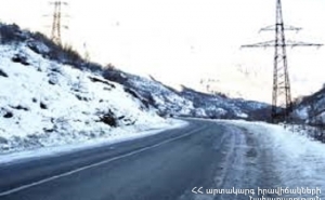 Some Roads Are Closed and Difficult to Pass in Armenia