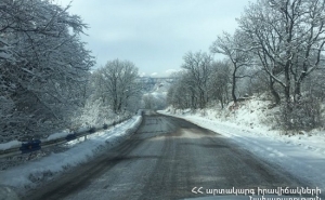 Some Roads are Closed and Difficult to Pass in Armenia
