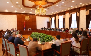 Establishment of a Public Council and Possible Changes to the Constitution. Arayik Harutyunyan Met with NGO Representatives
