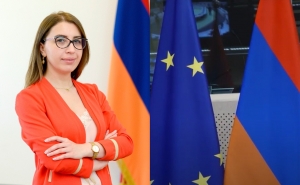 Кристине Григорян освобождена от должности первого заместителя министра юстиции Армении