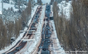 Some Roads are Closed and Difficult to Pass in Armenia
