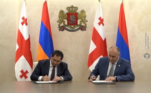 Հայաստանի և Վրաստանի պաշտպանության նախարարները ստորագրել են ռազմական համագործակցության ծրագիր