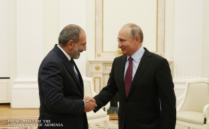 Pashinyan Sends Congratulatory Message to the President of the Russian Federation