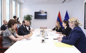 Meetings of the Foreign Minister of Armenia in the European Parliament
