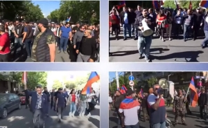 «Դիմադրության» շարժման անհնազանդության ակցիաները Երևանում (ուղիղ) 