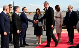 President of Lithuania Arrives in Armenia on an Official Visit