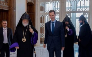 Syrian President Receives Catholicos Aram I