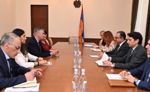 Finance Minister Holds Meeting with Asian Development Bank Armenia Country Director