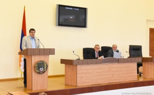 Arayik Harutyunyan Delivered an Annual Report in the National Assembly 